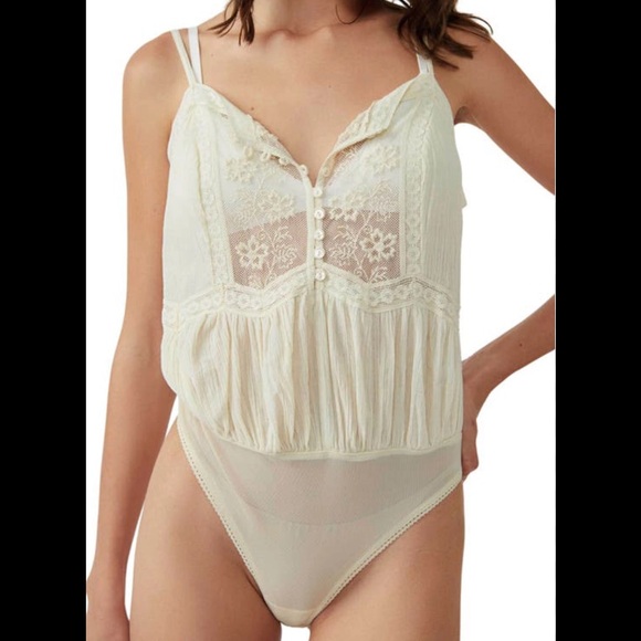 Free People Tops - Free People Still the One Bodysuit
